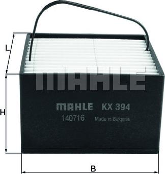 KNECHT KX 394 — Filtr paliwa
