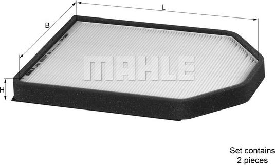 KNECHT LA 51/S — Filtr kabinowy