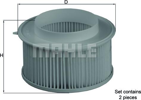 KNECHT LA 15/S — Filtr kabinowy