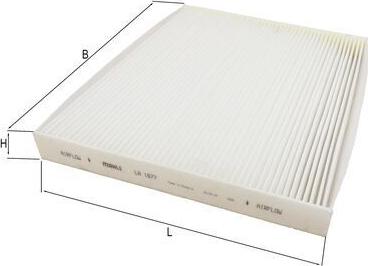 KNECHT LA 1677 — Filtr kabinowy