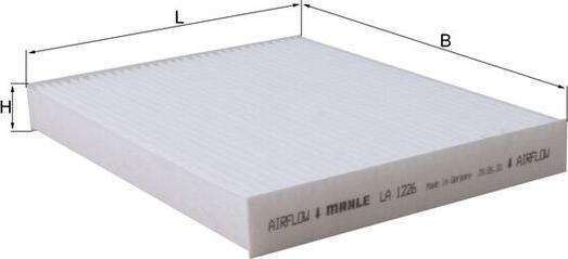 KNECHT LA 1226 — Filtr kabinowy