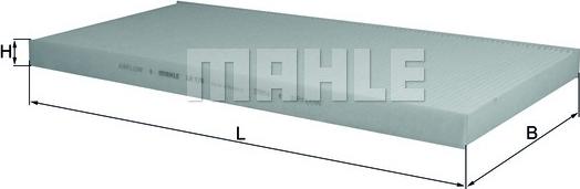 KNECHT LA 170 - Filtr kabiny