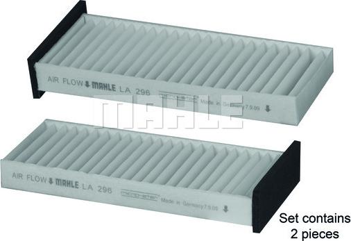 KNECHT LA 296/S - Filtr kabiny