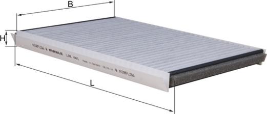KNECHT LAK 441 - Filtr kabiny