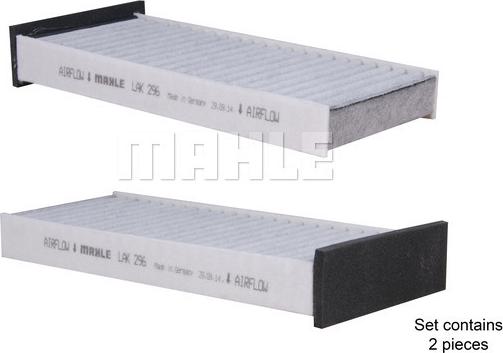 KNECHT LAK 296/S - Filtr kabiny