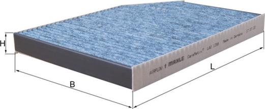 KNECHT LAO 1398 — Filtr kabinowy