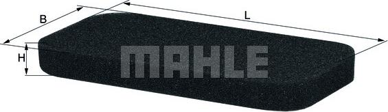 MAHLE LAP 13 — Filtr kabinowy