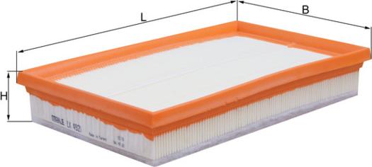 KNECHT LX 4921 - Filtr powietrza