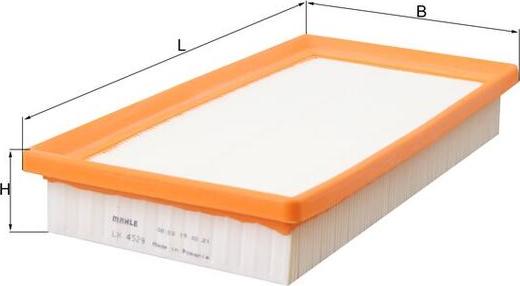 KNECHT LX 4529 — Filtr powietrza