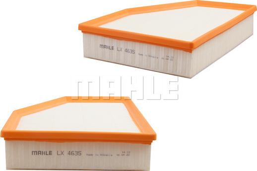 KNECHT LX 4635 - Filtr powietrza