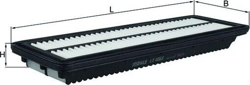 KNECHT LX 4053 — Filtr powietrza