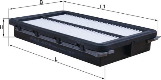 KNECHT LX 4759 — Filtr powietrza