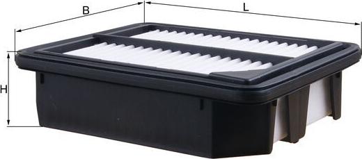 KNECHT LX 5966 - Filtr powietrza