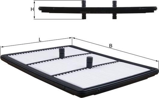 KNECHT LX 5824 — Filtr powietrza