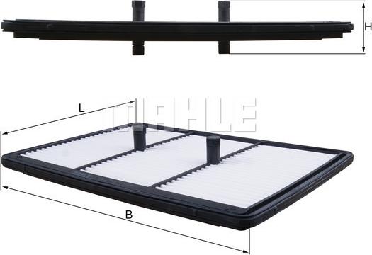 KNECHT LX 5364 - Filtr powietrza