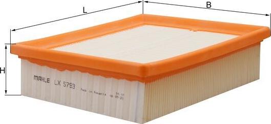 KNECHT LX 5793 — Filtr powietrza