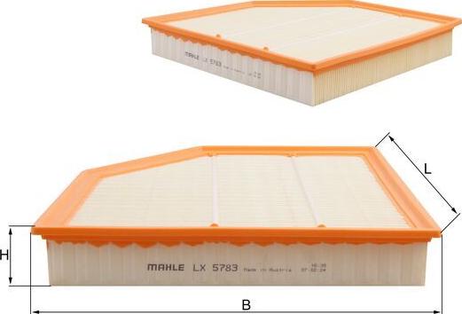 KNECHT LX 5783 — Filtr powietrza