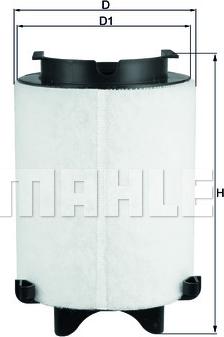 KNECHT LX 1566/1 — Filtr powietrza