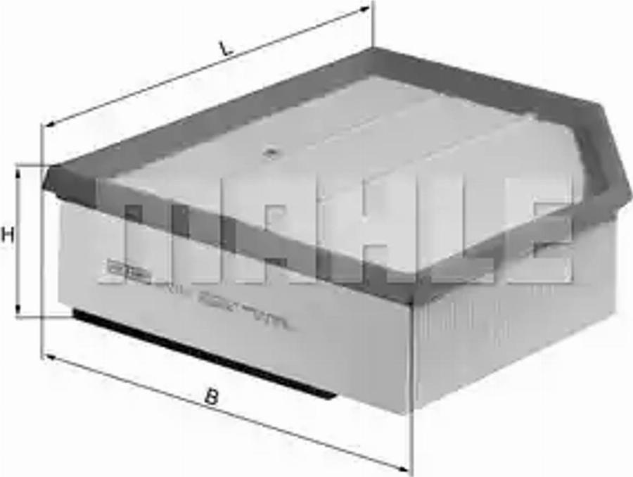 KNECHT LX 1289/1 — Filtr powietrza
