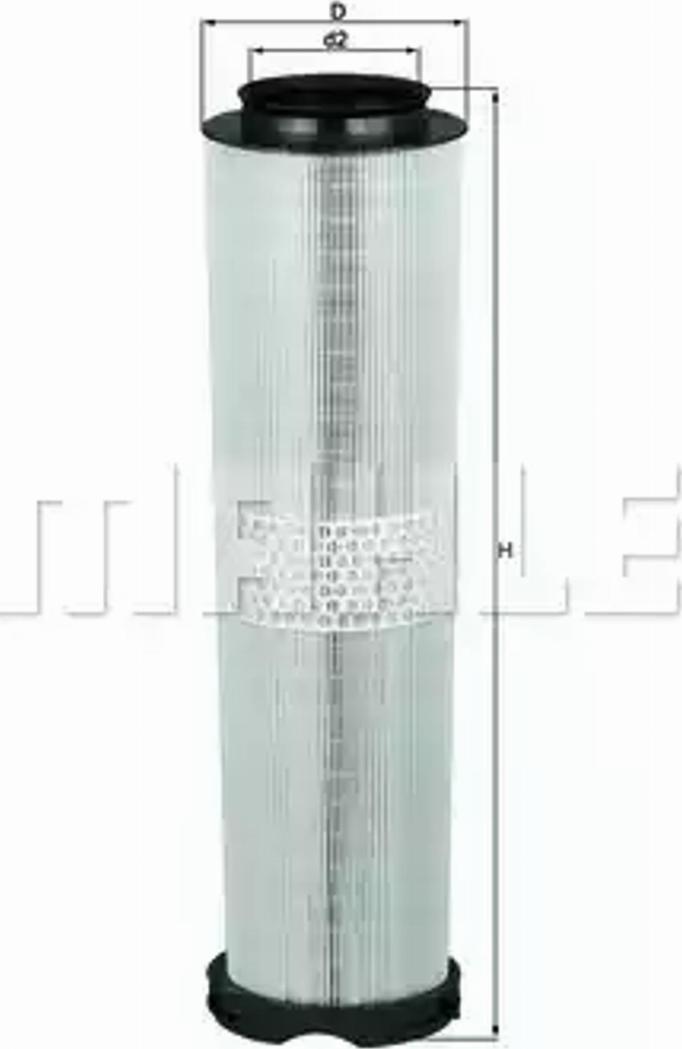 KNECHT LX 816/5 - Filtr powietrza