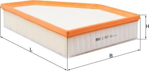 KNECHT LX 3985 — Filtr powietrza