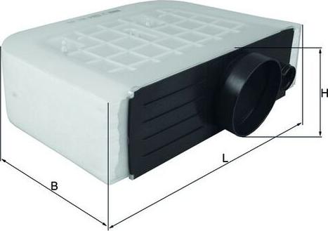 KNECHT LX 3233/6 — Filtr powietrza