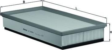KNECHT LX 2024/1 — Filtr powietrza