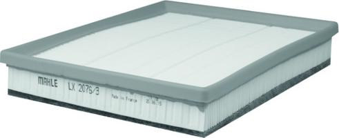 KNECHT LX 2076/3 - Filtr powietrza