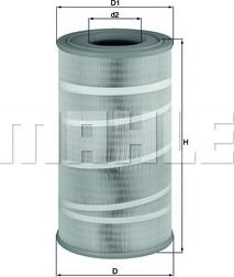 KNECHT LX 7210/7 — Filtr powietrza