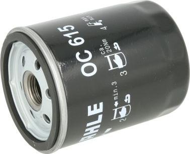 KNECHT OC 615 — Filtr oleju