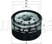 KNECHT OC 306 - Filtr oleju