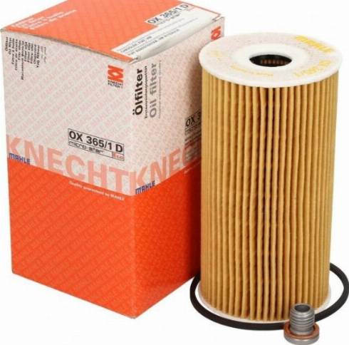 KNECHT OX 365/1D — Filtr oleju