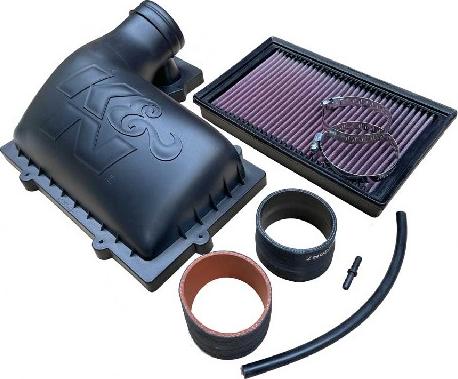K&N Filters 57S-9508 — Sportowy system filtrowania powietrza