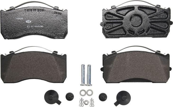 KNORR-BREMSE K 120338K50 — Zestaw klocków hamulcowych, hamulce tarczowe
