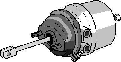 KNORR-BREMSE II16855ESR - Pompa hamulcowa tandemowa