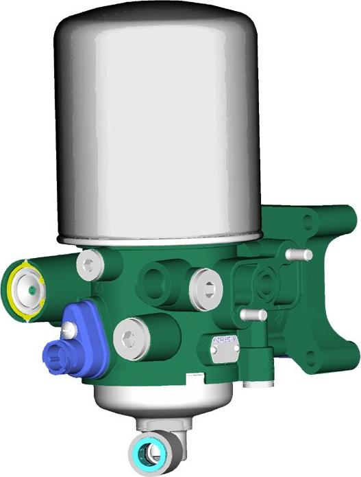 KNORR-BREMSE II38305FN00 - Osuszacz powietrza, instalacja pneumatyczna