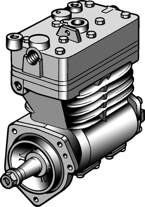 KNORR-BREMSE II37760 - Sprężarka, instalacja pneumatyczna