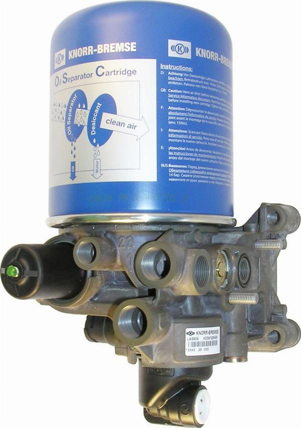 KNORR-BREMSE K039118N03 - Osuszacz powietrza, instalacja pneumatyczna