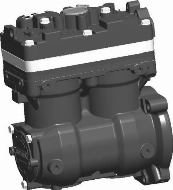 KNORR-BREMSE K038653N55 - Sprężarka, instalacja pneumatyczna