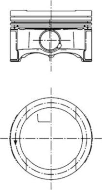 Kolbenschmidt 99792600 — Tłok
