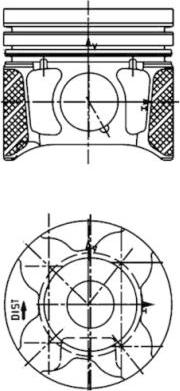 Kolbenschmidt 40179610 — Tłok