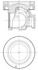 Kolbenschmidt 40834601 — Tłok