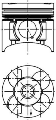 Kolbenschmidt 40392620 — Tłok