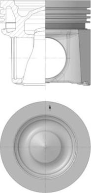 Kolbenschmidt 40349600 — Tłok