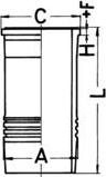 Kolbenschmidt 89926110 — Tuleja cylindrowa