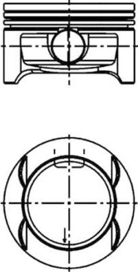 Kolbenschmidt 40386600 — Tłok