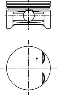 Kolbenschmidt 40383600 — Tłok