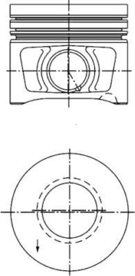 Kolbenschmidt 40387610 — Tłok