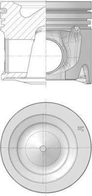 Kolbenschmidt 40752630 — Tłok