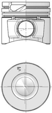 Kolbenschmidt 40710620 — Tłok